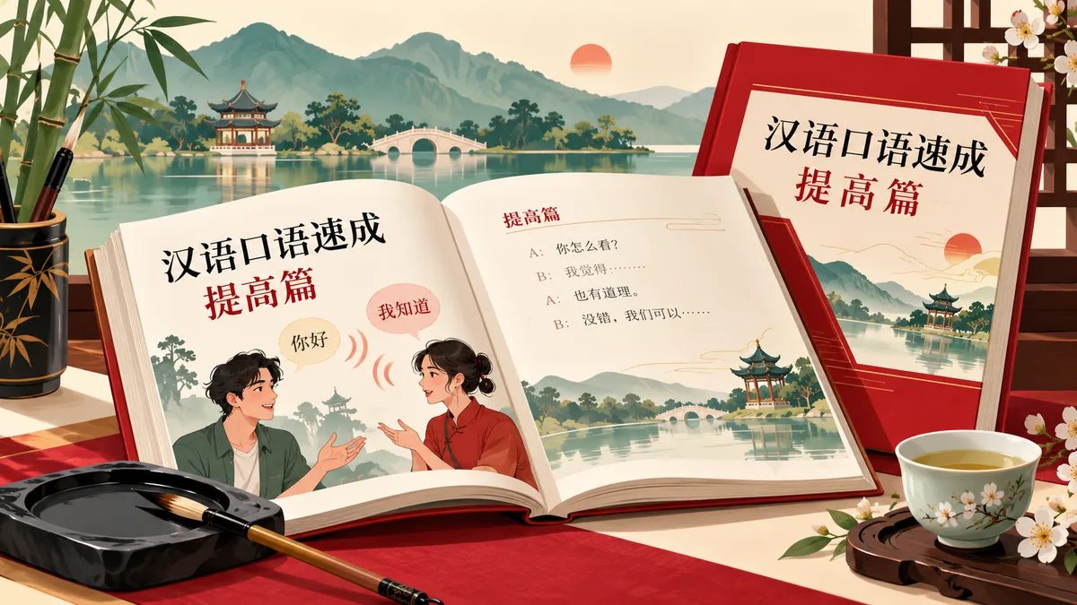 Tải Sách TẢI GIÁO TRÌNH LUYỆN NÓI TIẾNG TRUNG CẤP TỐC (cao CẤP) 汉语口语速成 – 提高篇 (汉语口语速成) - Bản Số Hóa & Tải PDF Miễn Phí - FoxHSK