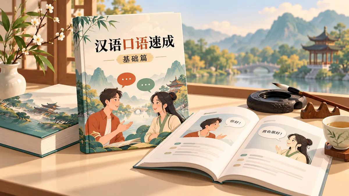 Tải Giáo trình luyện nói tiếng trung cấp tốc (Cơ bản) 汉语口语速成 – 基础篇 (汉语口语速成) - Bản Số Hóa & Tải PDF Miễn Phí - FoxHSK