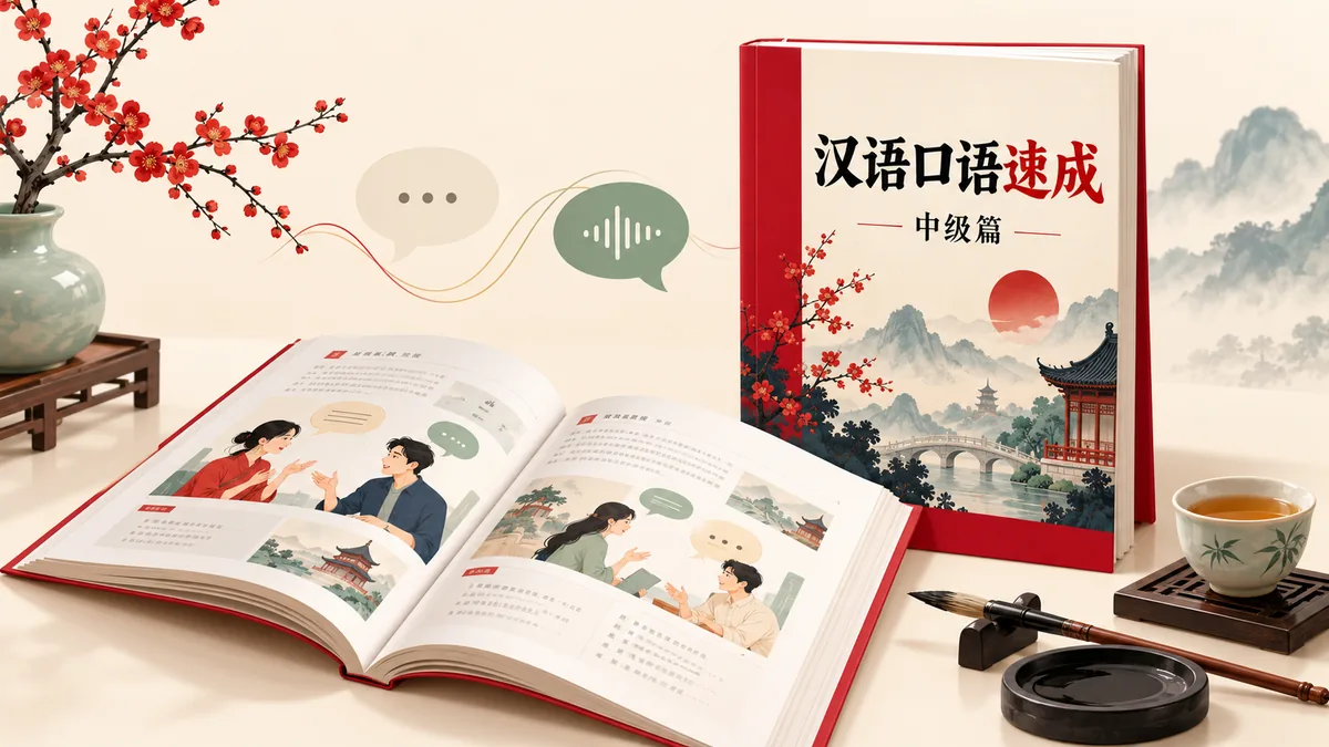 Tải Sách TẢI GIÁO TRÌNH LUYỆN NÓI TIẾNG TRUNG CẤP TỐC (Trung cấp) 汉语口语速成 – 中级篇 (汉语口语速成) - Bản Số Hóa & Tải PDF Miễn Phí - FoxHSK