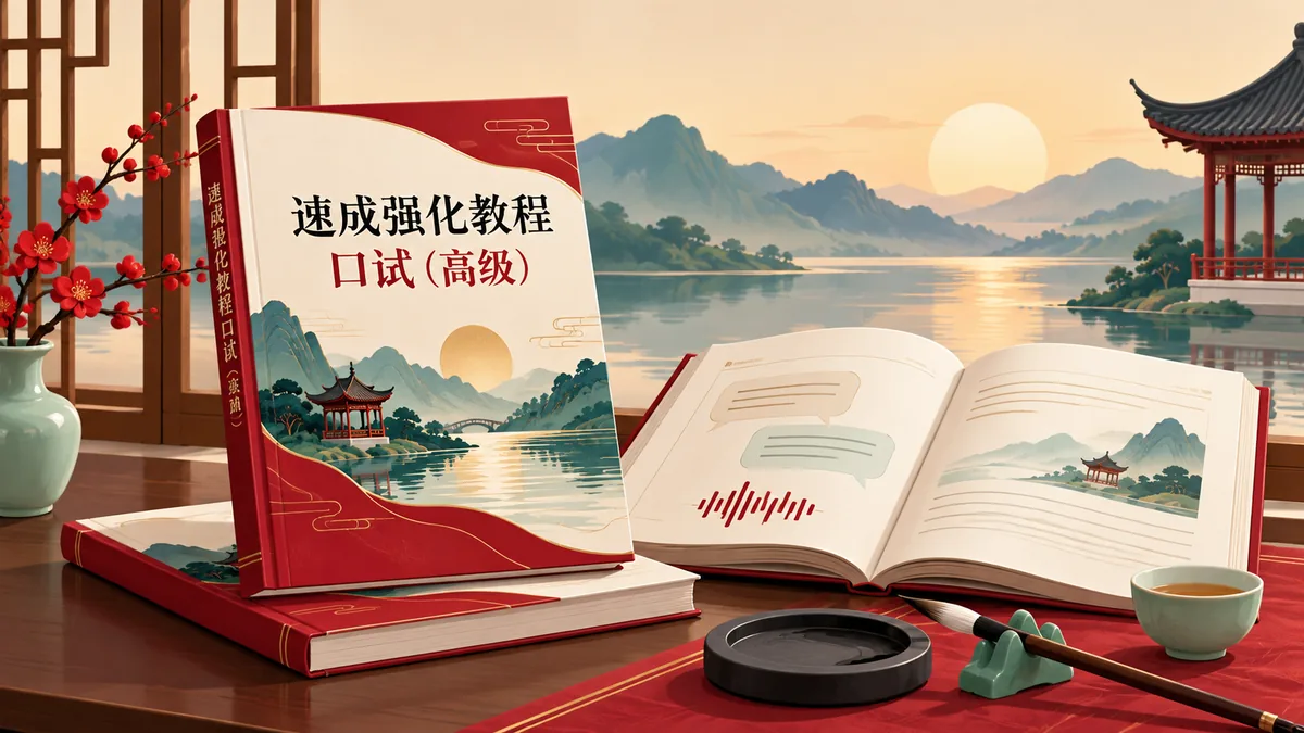 Tải Sách TẢI GIÁO TRÌNH LUYỆN THI HSKK CAO CẤP – HSK 速成强化教程口试(高级) (速成强化教程口试(高级)) - Bản Số Hóa & Tải PDF Miễn Phí - FoxHSK