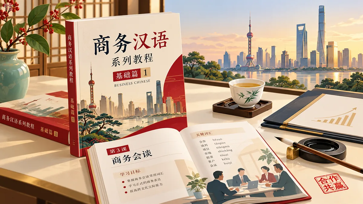 Tải giáo trình tiếng trung thương mại – cơ bản 1 商务汉语系列教程 – 基础篇1 (商务汉语系列教程) - Bản Số Hóa & Tải PDF Miễn Phí - FoxHSK