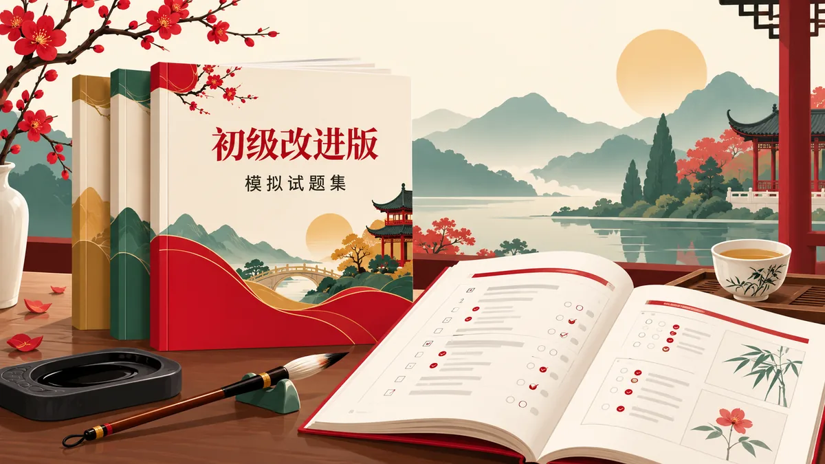 Tải giáo trình tổng hợp luyện thi HSK1,2,3 HSK 初级改进版- 模拟试题集 (初级改进版) - Bản Số Hóa & Tải PDF Miễn Phí - FoxHSK
