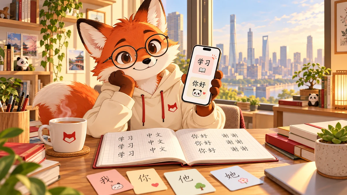 Top Tài Khoản Twitter Học Tiếng Trung Hiệu Quả Và Bí Quyết Chia Nhỏ Kiến Thức - FoxHSK