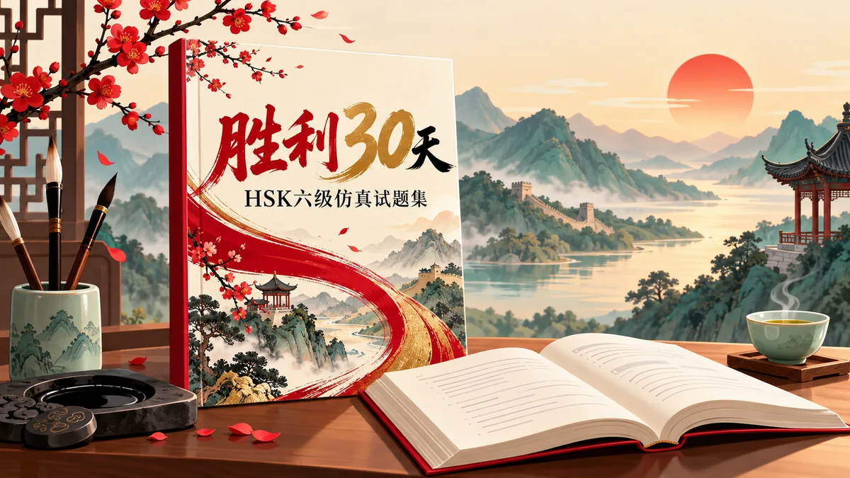 Tải sách 30 ngày quyết thắng HSK6 胜利30天新汉语水平考试HSK六级仿真试题集 (胜利) - Bản Số Hóa & Tải PDF Miễn Phí - FoxHSK