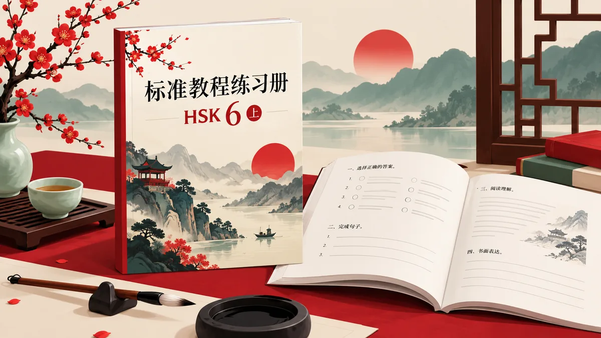 Tải sách bài tập giáo trình chuẩn hsk6 quyển thượng 标准教程练习册HSK6上 (标准教程练习册) - Bản Số Hóa & Tải PDF Miễn Phí - FoxHSK