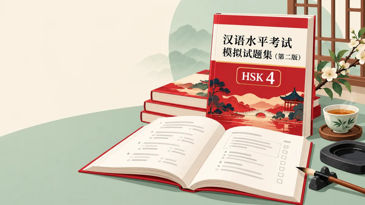 Tải sách bộ đề mô phỏng thi HSK4 汉语水平考试模拟试题集(第二版)HSK四级 (汉语水平考试模拟试题集(第二版)) - Bản Số Hóa & Tải PDF Miễn Phí - FoxHSK