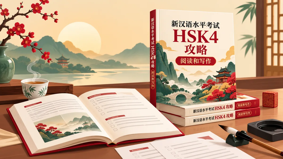 Tải sách Chinh phục đề thi HSK4 phần Đọc – Viết 新汉语水平考试hsk4 攻略阅读和写作 (新汉语水平考试) - Bản Số Hóa & Tải PDF Miễn Phí - FoxHSK
