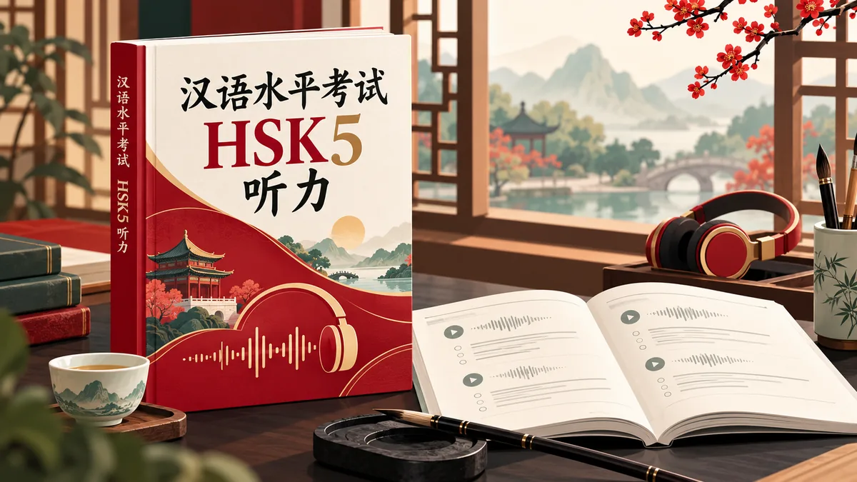 Tải sách Chinh phục HSK5 phần nghe 汉语水平考试HSK5级攻略:听力 (汉语水平考试) - Bản Số Hóa & Tải PDF Miễn Phí - FoxHSK