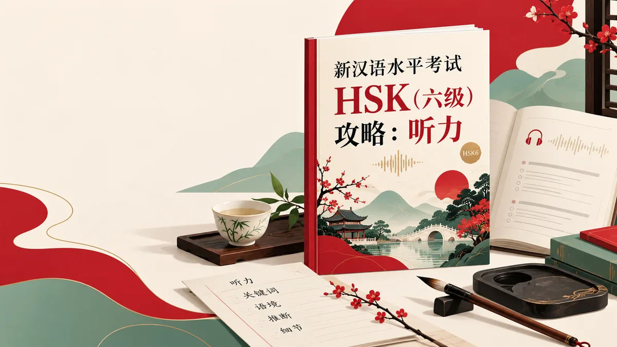 Tải sách Chinh phục phần nghe HSK6 新汉语水平考试HSK(六级)攻略:听力 (新汉语水平考试) - Bản Số Hóa & Tải PDF Miễn Phí - FoxHSK