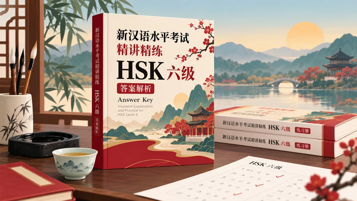 Tải Sách TẢI SÁCH ĐÁP ÁN BỘ ĐỀ TINH GIẢNG TINH LUYỆN HSK 6 新汉语水平考试精讲精练HSK六级 (新汉语水平考试精讲精练) - Bản Số Hóa & Tải PDF Miễn Phí - FoxHSK