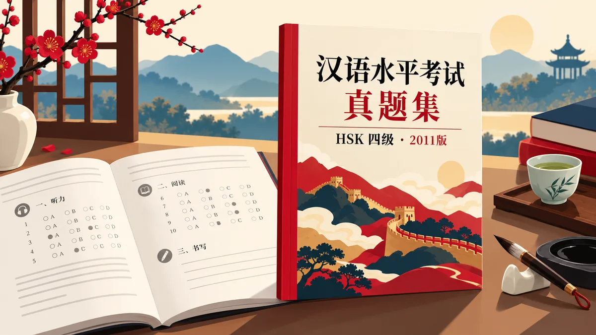 Tải sách Đề thi thật HSK4 汉语水平考试真题集 HSK 四级（2011版） (汉语水平考试真题集) - Bản Số Hóa & Tải PDF Miễn Phí - FoxHSK