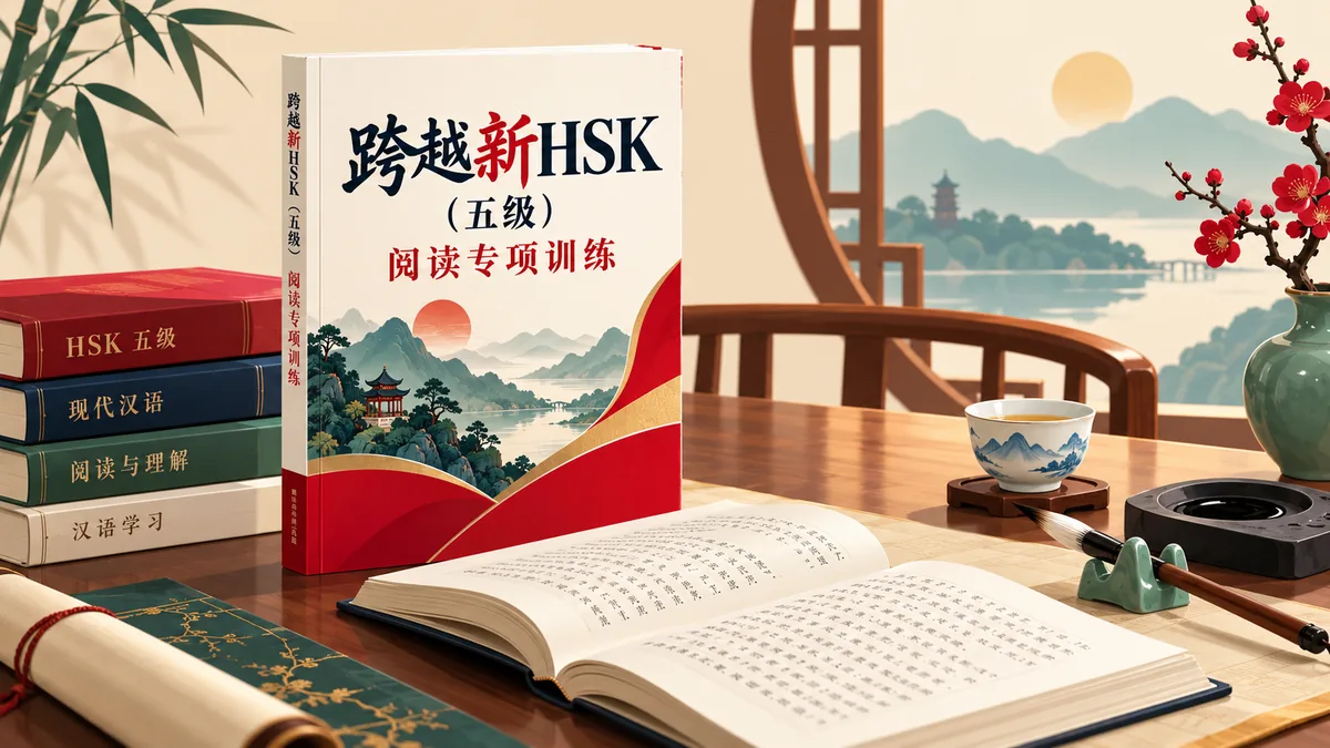 Tải sách đọc hiểu HSK 5 跨越新HSK(五级)阅读专项训练 (跨越新) - Bản Số Hóa & Tải PDF Miễn Phí - FoxHSK