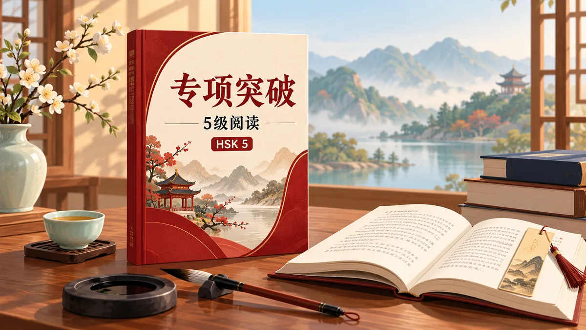 Tải sách Đột phá Đọc hiểu HSK5 HSK专项突破5级阅读 (专项突破) - Bản Số Hóa & Tải PDF Miễn Phí - FoxHSK