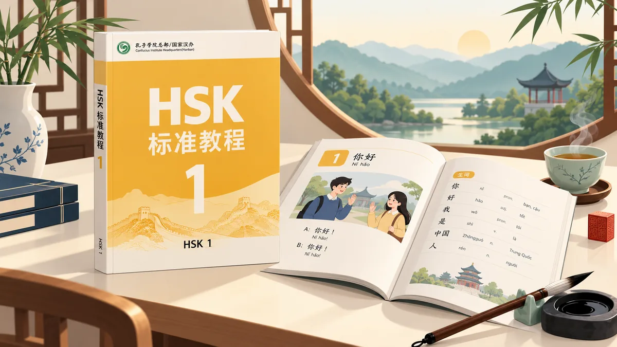 Tải sách Giáo trình chuẩn HSK 1 – HSK 标准教程 1 (标准教程) - Bản Số Hóa & Tải PDF Miễn Phí - FoxHSK