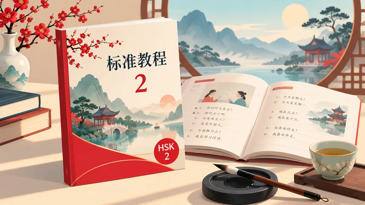 Tải sách Giáo trình chuẩn HSK 2 – 标准教程 2 (标准教程) - Bản Số Hóa & Tải PDF Miễn Phí - FoxHSK