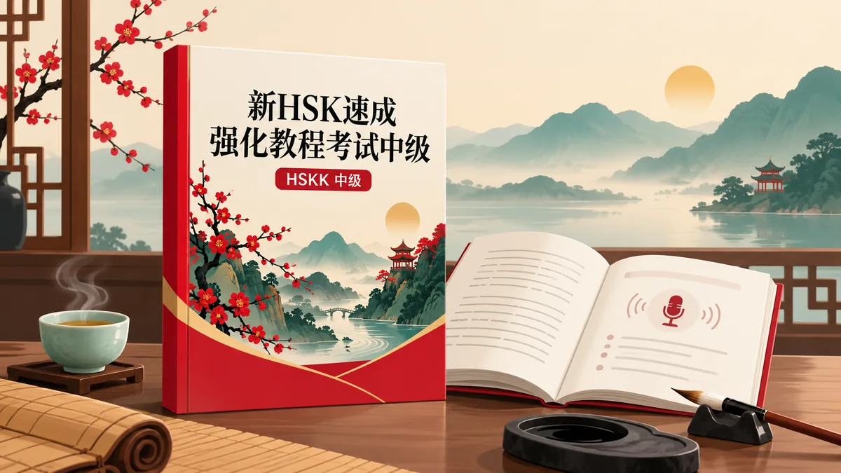 Tải sách Giáo trình luyện thi HSKK trung cấp cấp tốc 新HSK速成强化教程考试中级 - Bản Số Hóa & Tải PDF Miễn Phí - FoxHSK