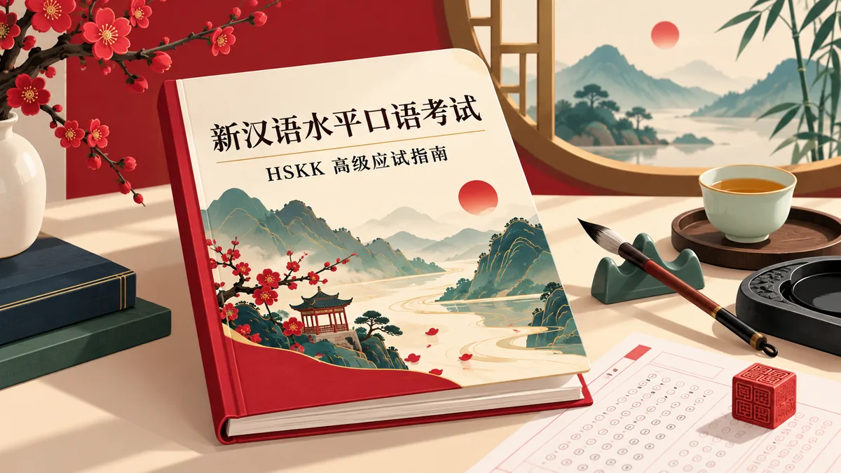 Tải sách hướng dẫn luyện thi HSKK cao cấp mới nhất 新汉语水平口语考试 HSKK 高级应试指南 (新汉语水平口语考试) - Bản Số Hóa & Tải PDF Miễn Phí - FoxHSK
