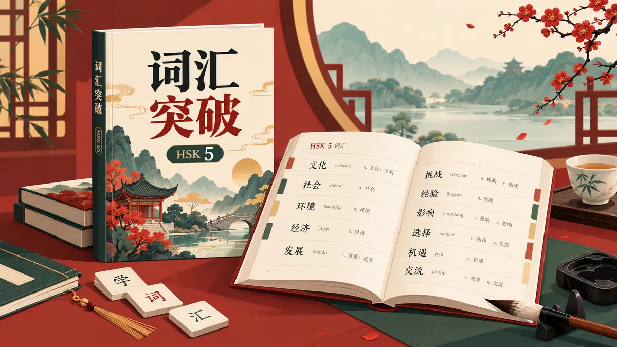 Tải sách từ vựng HSK 5 词汇突破 (词汇突破) - Bản Số Hóa & Tải PDF Miễn Phí - FoxHSK
