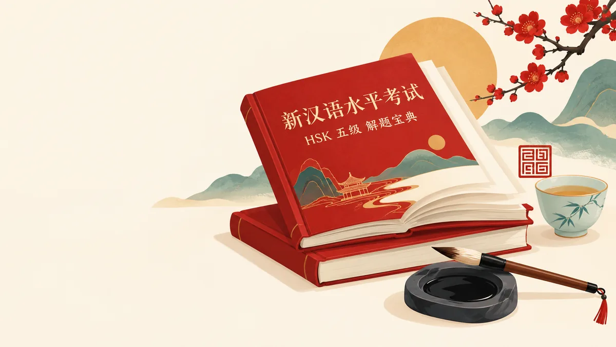 Tải sách luyện đề HSK5 mới nhất (có đáp án) – 新汉语水平考试HSK五级 解题宝典 (新汉语水平考试) - Bản Số Hóa & Tải PDF Miễn Phí - FoxHSK