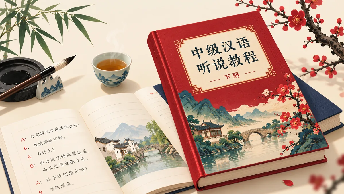 Tải Sách TẢI SÁCH LUYỆN NGHE NÓI TIẾNG TRUNG TRUNG CẤP – Quyển hạ – 中级汉语听说教程 -下册 (中级汉语听说教程) - Bản Số Hóa & Tải PDF Miễn Phí - FoxHSK