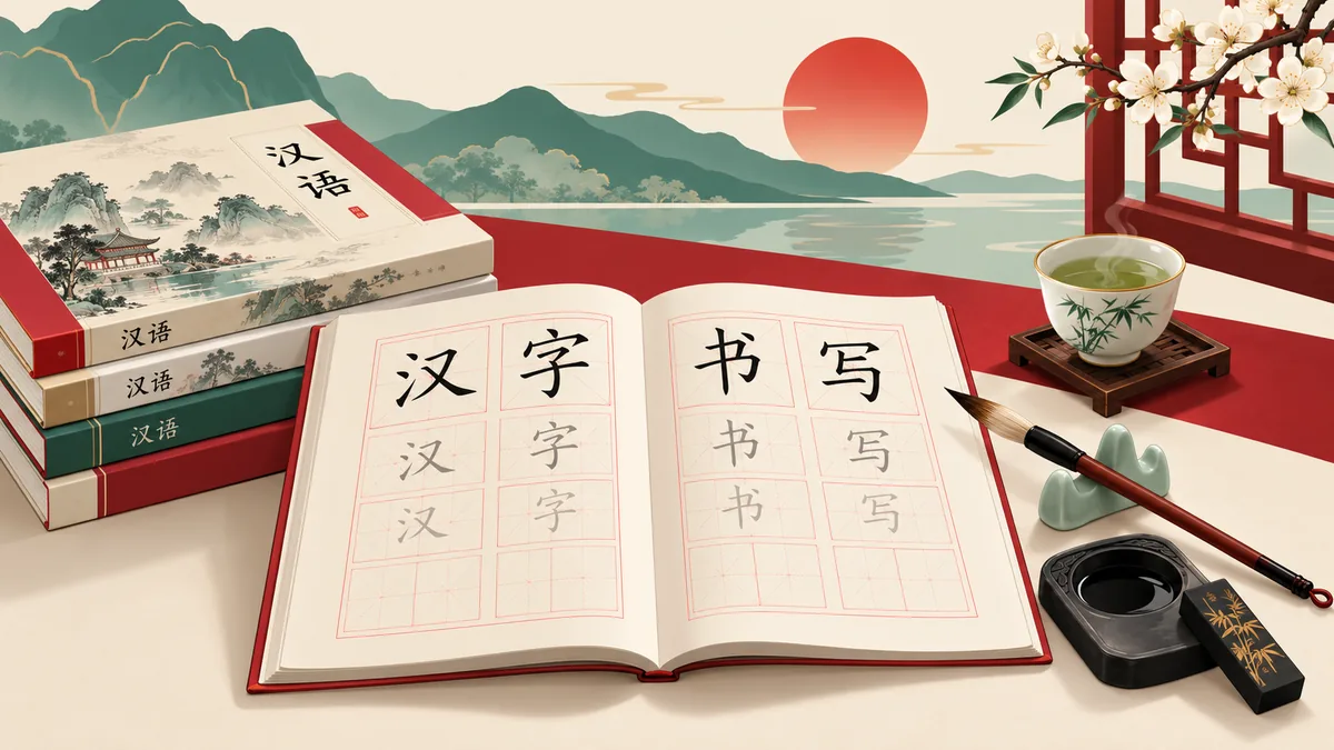 Tải sách luyện viết chữ Hán theo giáo trình Hán ngữ phiên bản mới - Bản Số Hóa & Tải PDF Miễn Phí - FoxHSK
