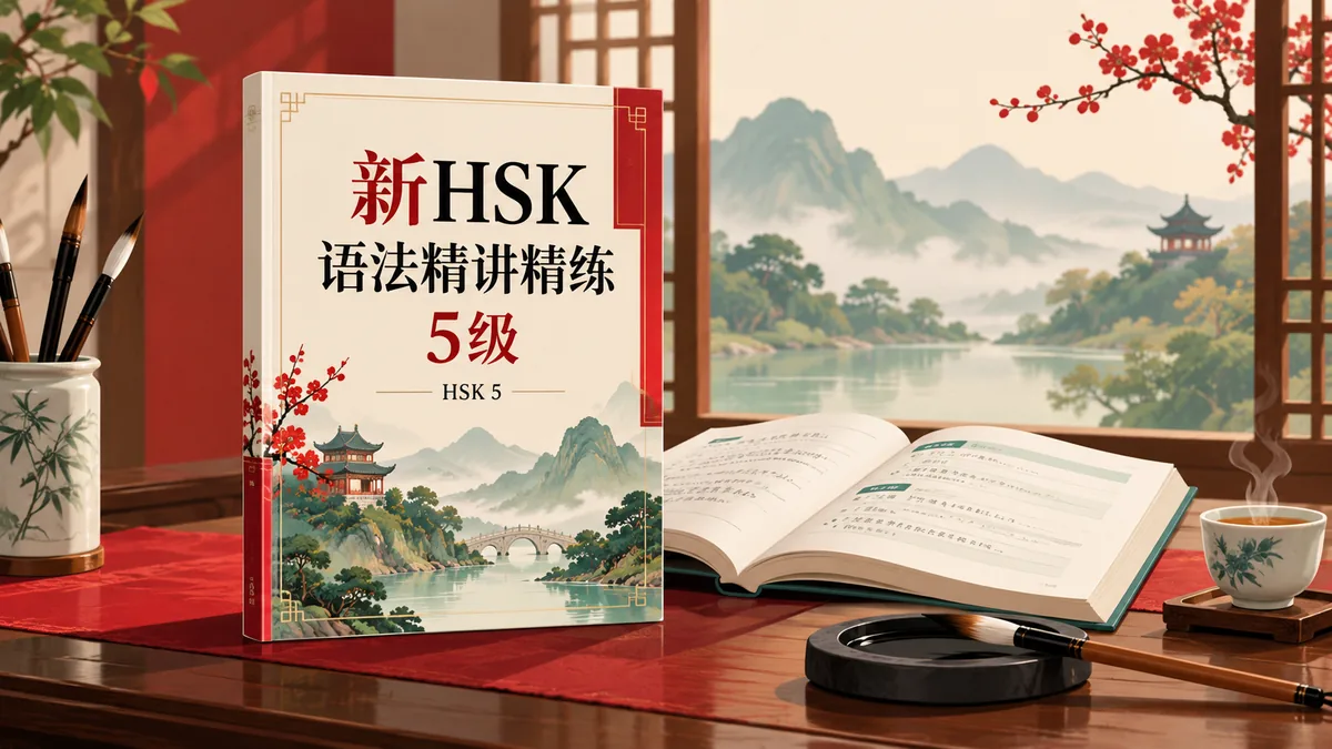 Tải Sách TẢI SÁCH NGỮ PHÁP HSK TINH GIẢNG, TINH LUYỆN CẤP 5 新HSK语法精讲精练5级 - Bản Số Hóa & Tải PDF Miễn Phí - FoxHSK