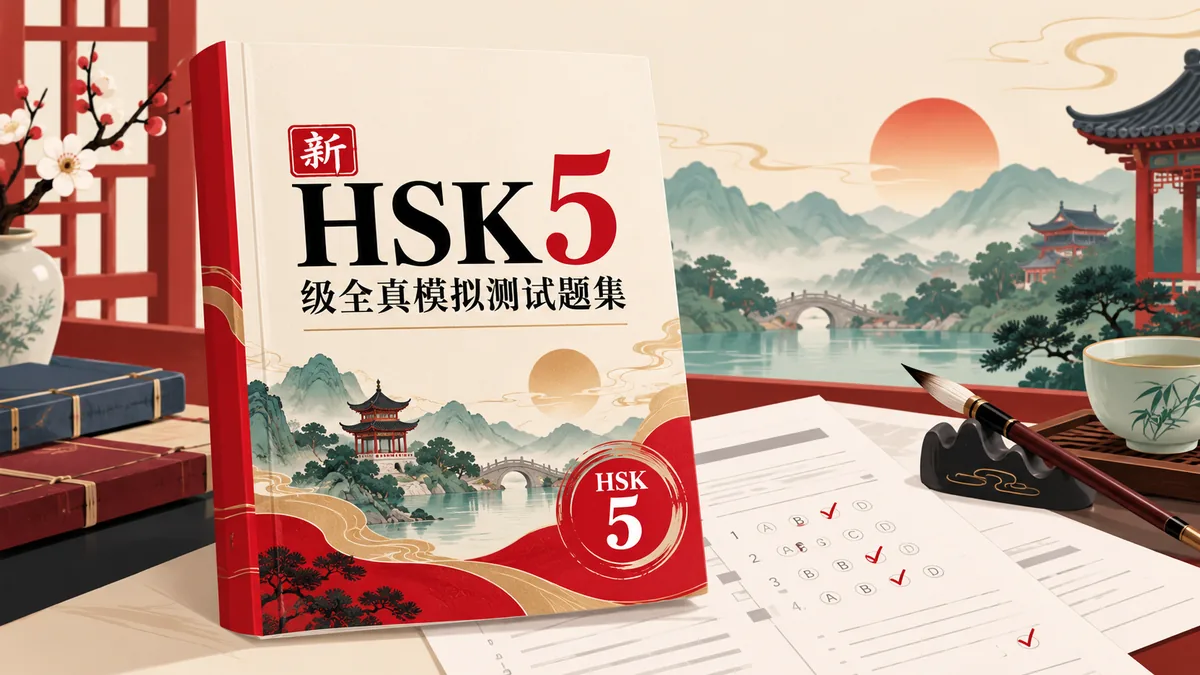 Tải Sách TẢI SÁCH TUYỂN TẬP BỘ ĐỀ THI MÔ PHỎNG HSK 5 新 HSK5 级全真模拟测试题集 - Bản Số Hóa & Tải PDF Miễn Phí - FoxHSK