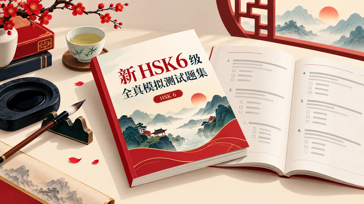 Tải Sách TẢI SÁCH TUYỂN TẬP BỘ ĐỀ THI MÔ PHỎNG HSK 6 新 HSK6 级全真模拟测试题集 - Bản Số Hóa & Tải PDF Miễn Phí - FoxHSK