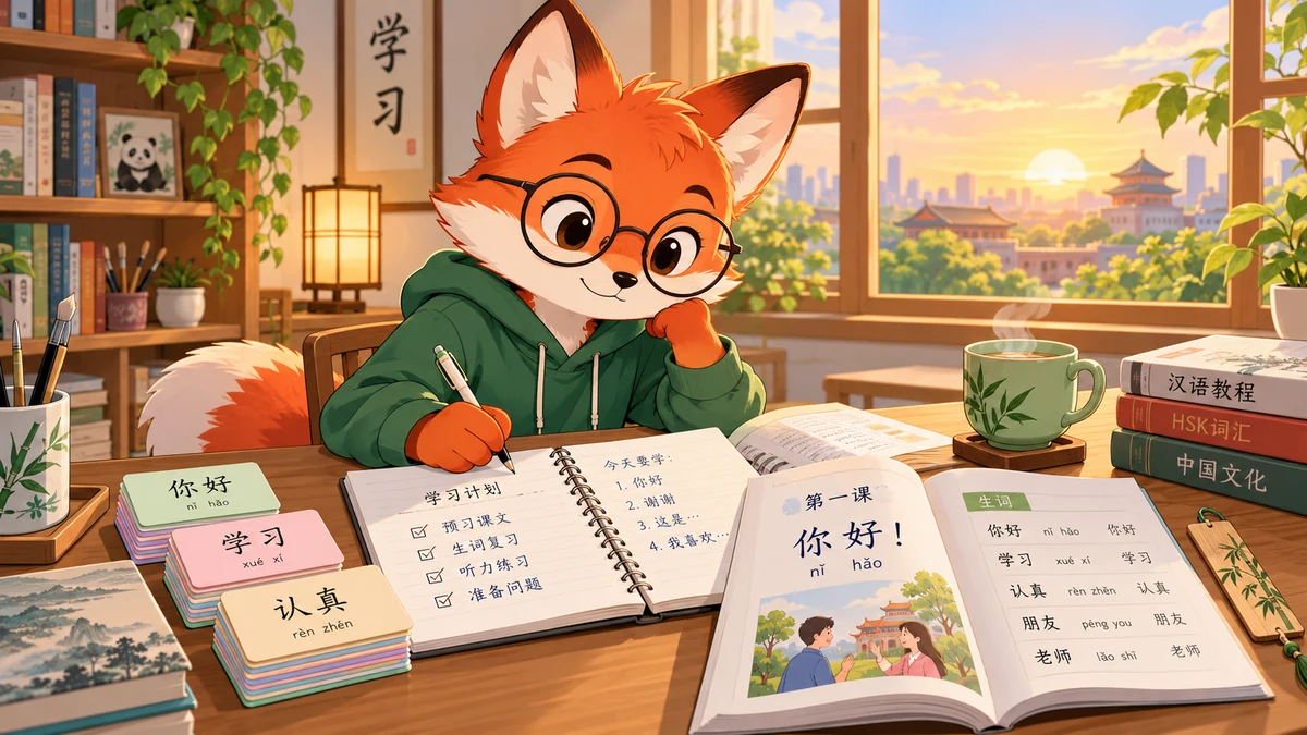 Bí Quyết Chuẩn Bị Bài Trước Giờ Học Tiếng Trung: Nhân Đôi Hiệu Quả Lên Lớp - FoxHSK