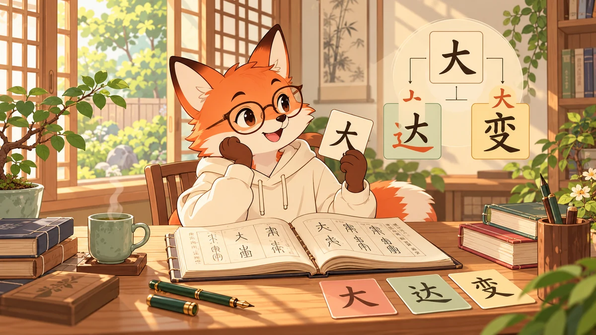 Bí Quyết Ghi Nhớ Chữ Hán Đỉnh Cao: Hiểu Thành Phần Chức Năng Thay Vì Ám Ảnh Bộ Thủ - FoxHSK