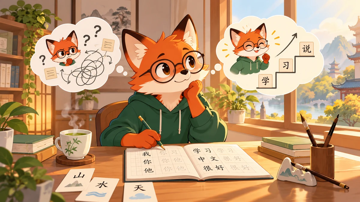 Tê Liệt Phân Tích Khi Học Tiếng Trung: Khi Nghĩ Quá Nhiều Kìm Hãm Bạn - FoxHSK