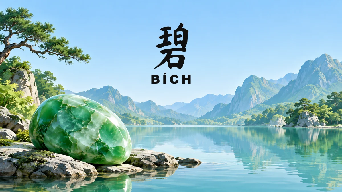 Tên BÍCH Trong Tiếng Trung Là Gì? Ý Nghĩa Tên Bích, Điển Tích & Những Nhân Vật Nổi Tiếng Nhất - FoxHSK