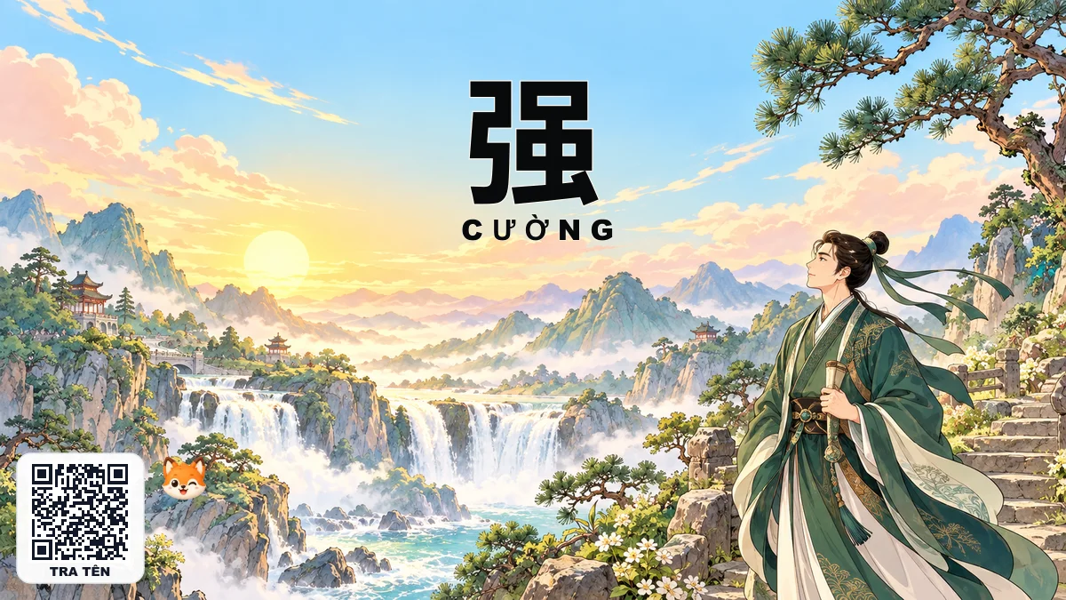 Tên CƯỜNG Trong Tiếng Trung Là Gì? Ý Nghĩa Tên Cường, Điển Tích & Những Nhân Vật Nổi Tiếng Nhất | FoxHSK