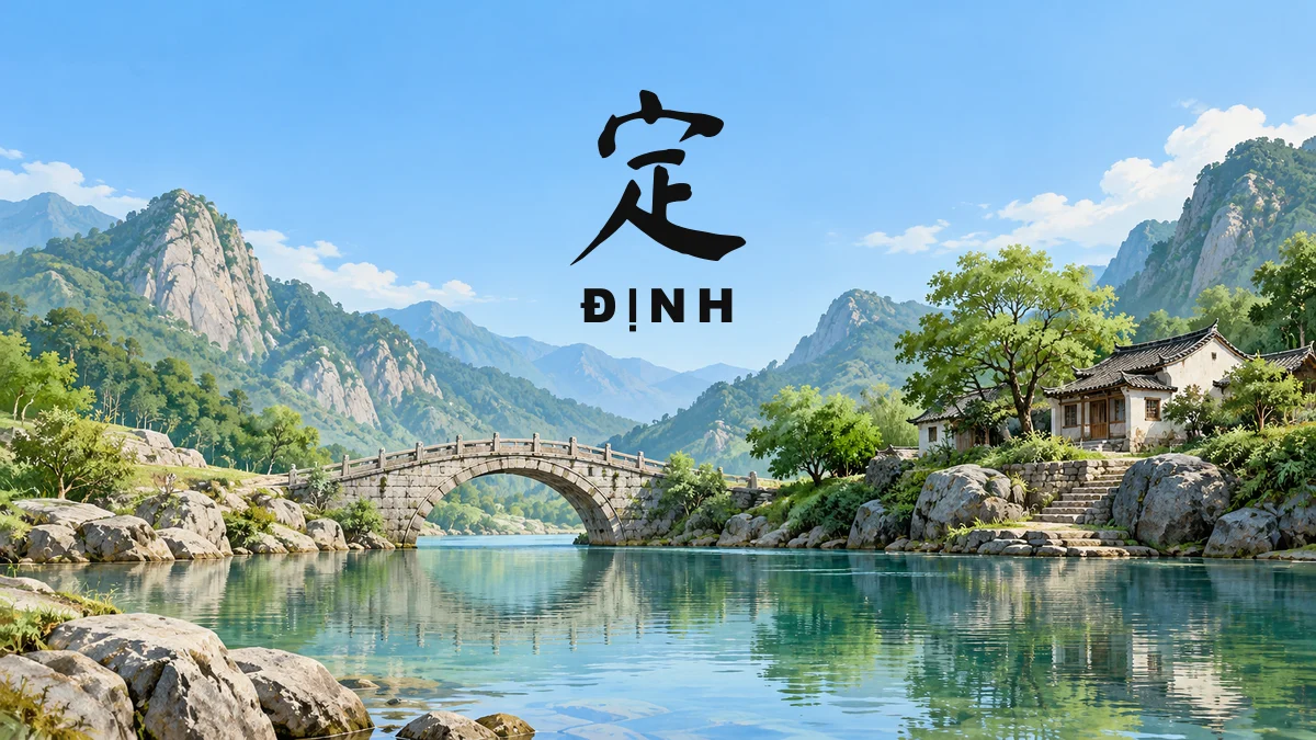Tên ĐỊNH Trong Tiếng Trung Là Gì? Ý Nghĩa Tên Định, Điển Tích & Những Nhân Vật Nổi Tiếng Nhất - FoxHSK