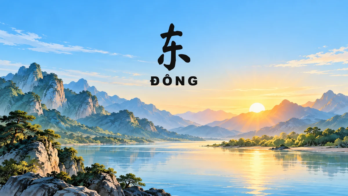 Tên ĐÔNG Trong Tiếng Trung Là Gì? Ý Nghĩa Tên Đông, Điển Tích & Những Nhân Vật Nổi Tiếng Nhất - FoxHSK