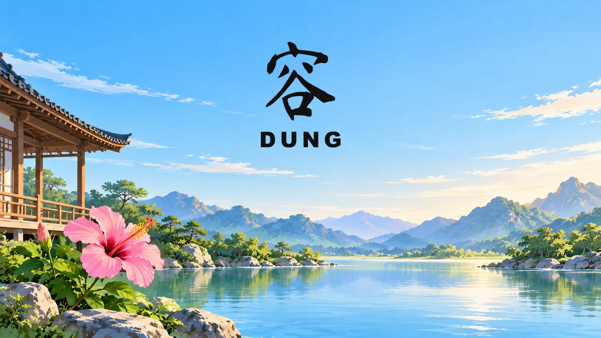 Tên DUNG Trong Tiếng Trung Là Gì? Ý Nghĩa Tên Dung, Điển Tích & Những Nhân Vật Nổi Tiếng Nhất - FoxHSK
