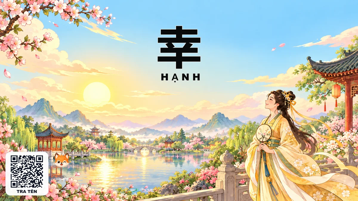 Tên HẠNH Trong Tiếng Trung Là Gì? Ý Nghĩa Tên Hạnh, Điển Tích & Những Nhân Vật Nổi Tiếng Nhất - FoxHSK