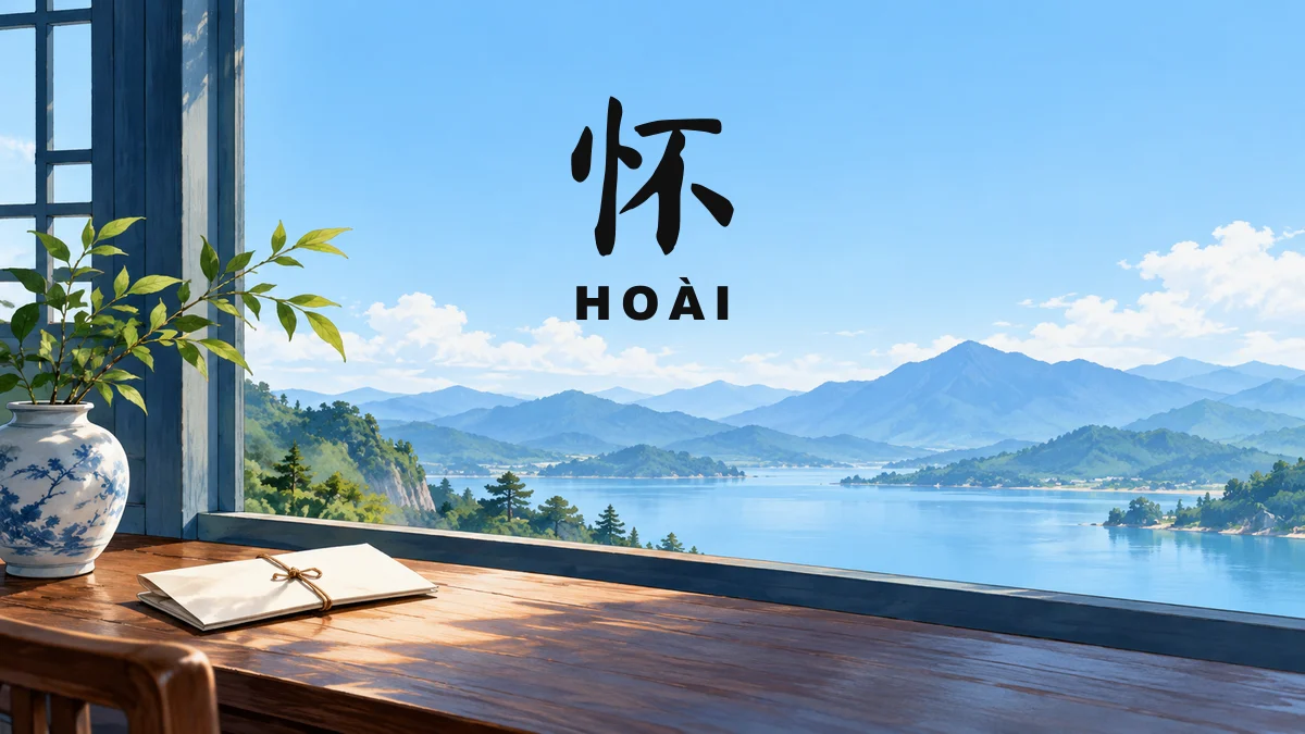 Tên HOÀI Trong Tiếng Trung Là Gì? Ý Nghĩa Tên Hoài, Điển Tích & Những Nhân Vật Nổi Tiếng Nhất - FoxHSK