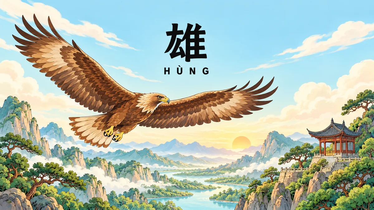 Tên HÙNG Trong Tiếng Trung Là Gì? Ý Nghĩa Tên Hùng, Điển Tích & Những Nhân Vật Nổi Tiếng Nhất - FoxHSK