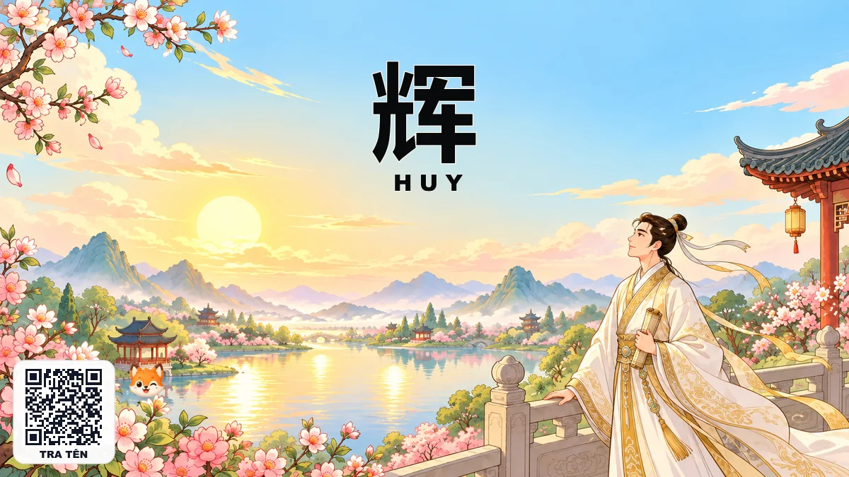 Tên HUY Trong Tiếng Trung Là Gì? Ý Nghĩa Tên Huy, Điển Tích & Những Nhân Vật Nổi Tiếng Nhất | FoxHSK