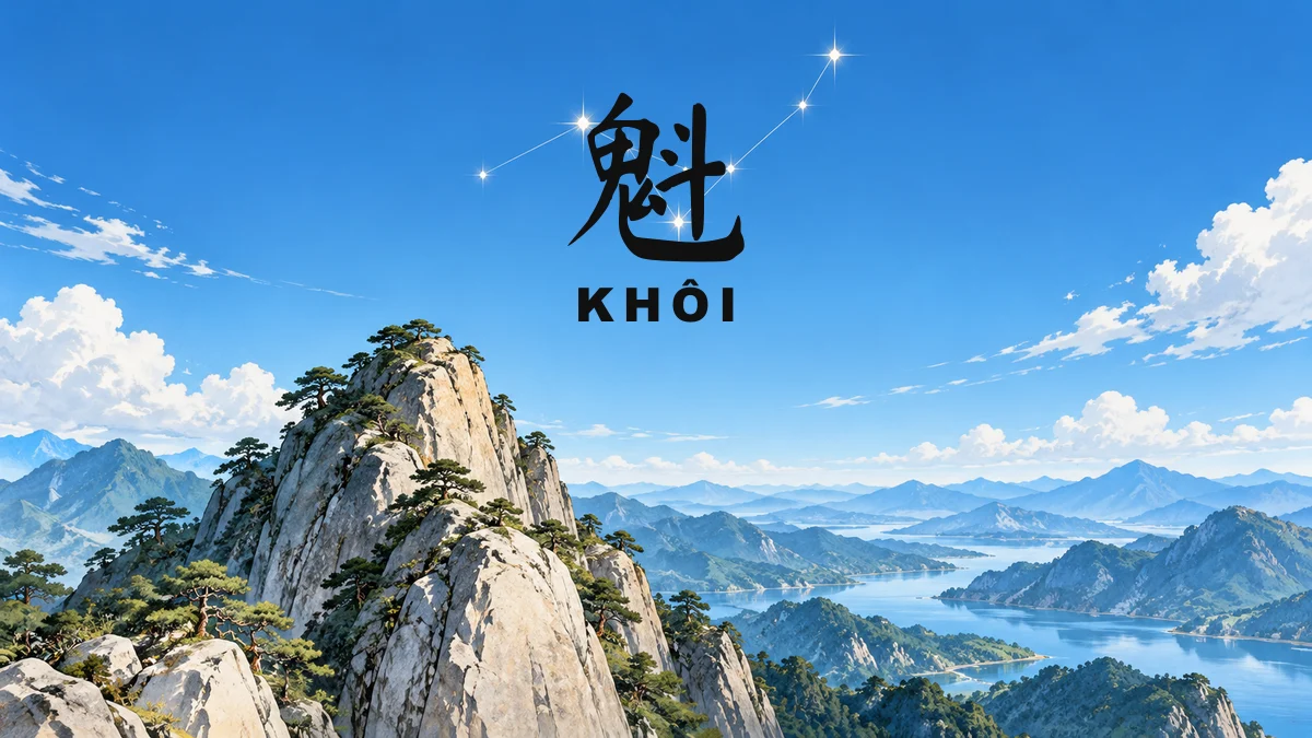 Tên KHÔI Trong Tiếng Trung Là Gì? Ý Nghĩa Tên Khôi, Điển Tích & Những Nhân Vật Nổi Tiếng Nhất - FoxHSK