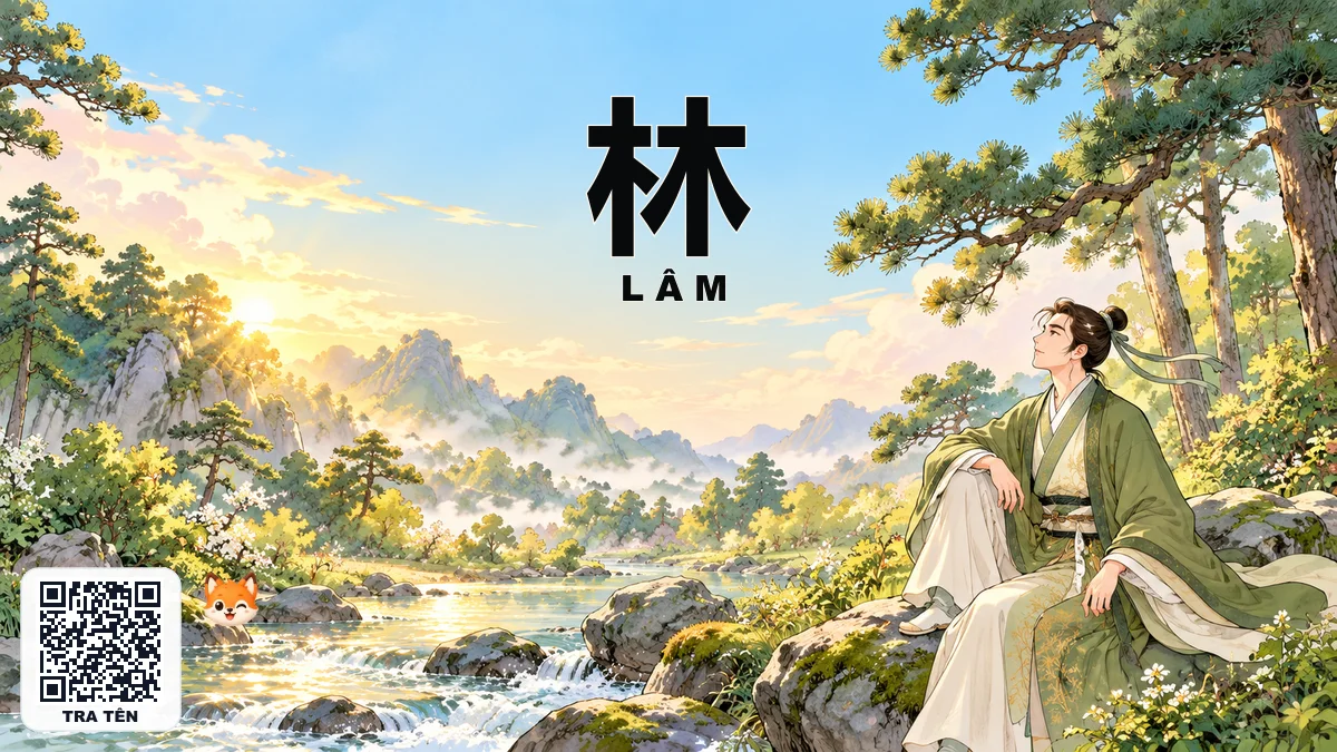 Tên LÂM Trong Tiếng Trung Là Gì? Ý Nghĩa Tên Lâm, Điển Tích & Những Nhân Vật Nổi Tiếng Nhất - FoxHSK