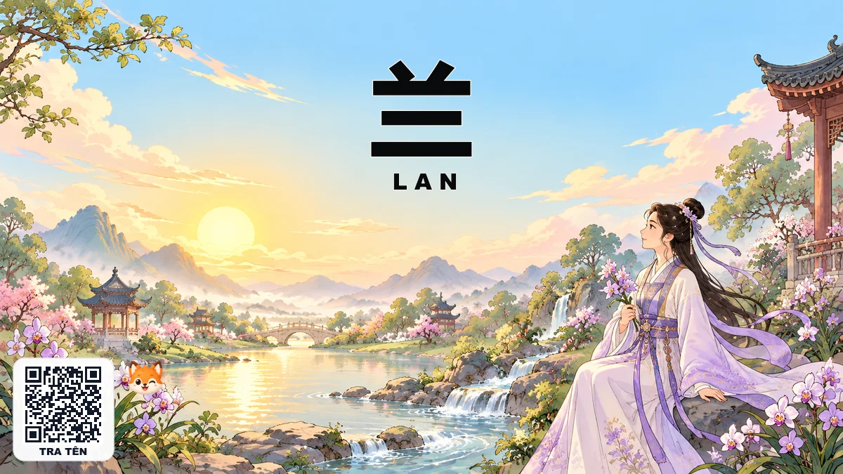 Tên LAN Trong Tiếng Trung Là Gì? Ý Nghĩa Tên Lan, Điển Tích & Những Nhân Vật Nổi Tiếng Nhất - FoxHSK