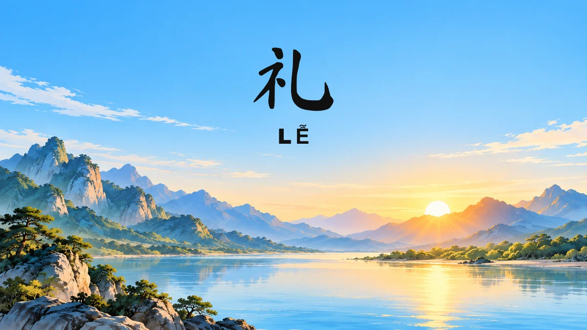 Tên LỄ Trong Tiếng Trung Là Gì? Ý Nghĩa Tên Lễ, Điển Tích & Những Nhân Vật Nổi Tiếng Nhất - FoxHSK