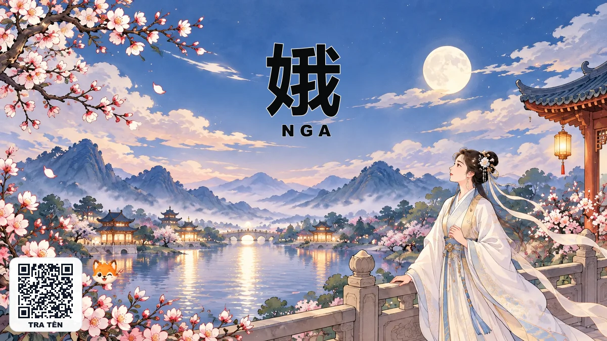 Tên NGA Trong Tiếng Trung Là Gì? Ý Nghĩa Tên Nga, Điển Tích & Những Nhân Vật Nổi Tiếng Nhất | FoxHSK
