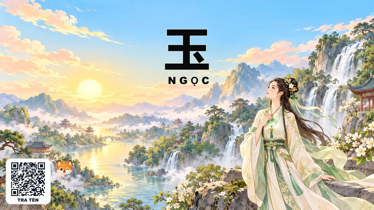 Tên NGỌC Trong Tiếng Trung Là Gì? Ý Nghĩa Tên Ngọc, Điển Tích & Những Nhân Vật Nổi Tiếng Nhất - FoxHSK