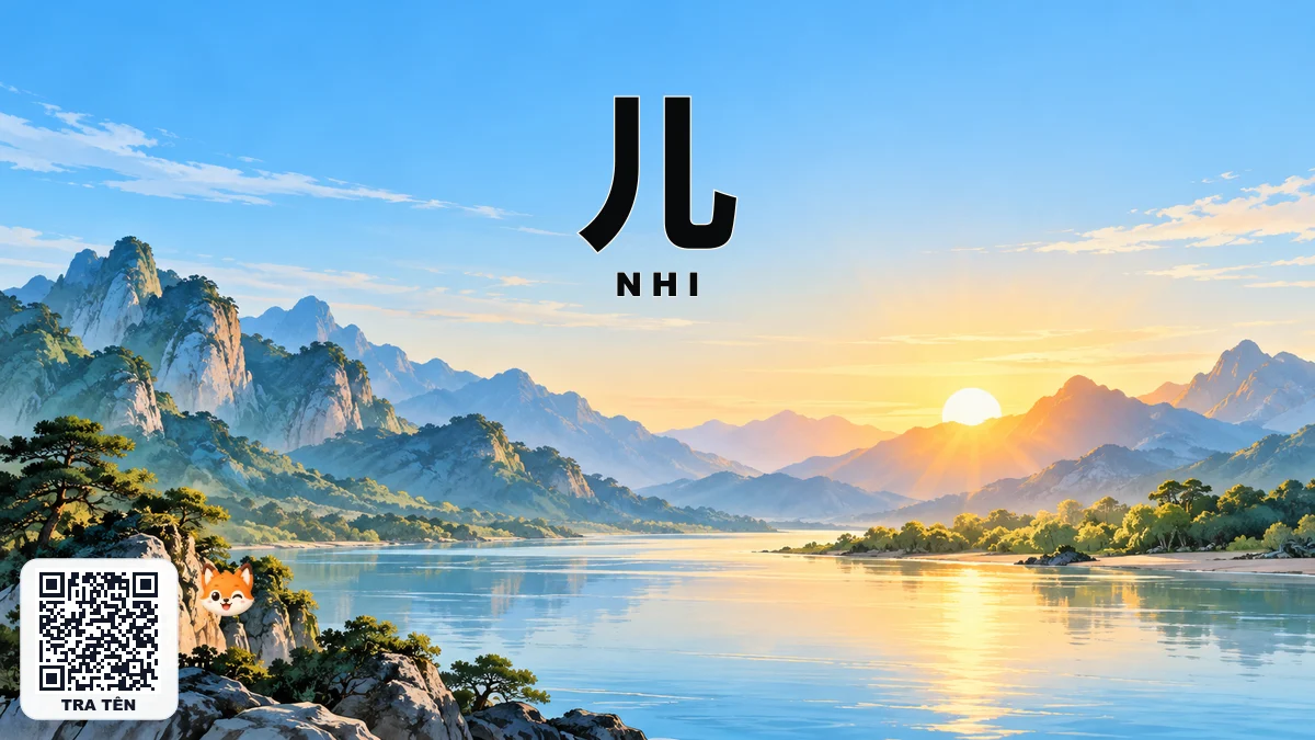Tên NHI Trong Tiếng Trung Là Gì? Ý Nghĩa Tên Nhi, Điển Tích & Những Nhân Vật Nổi Tiếng Nhất - FoxHSK