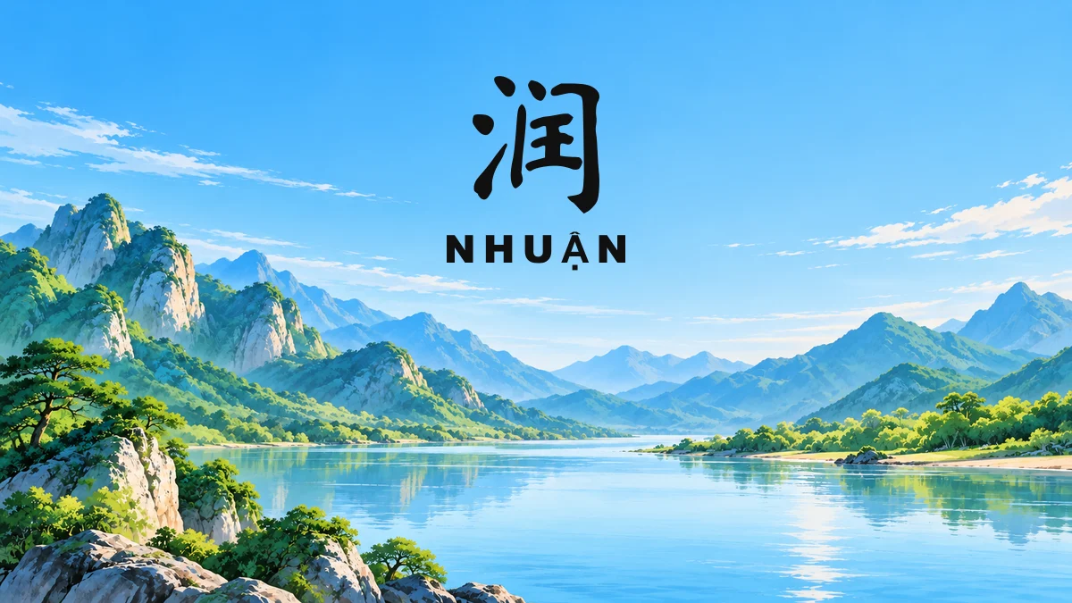 Tên NHUẬN Trong Tiếng Trung Là Gì? Ý Nghĩa Tên Nhuận, Điển Tích & Những Nhân Vật Nổi Tiếng Nhất - FoxHSK