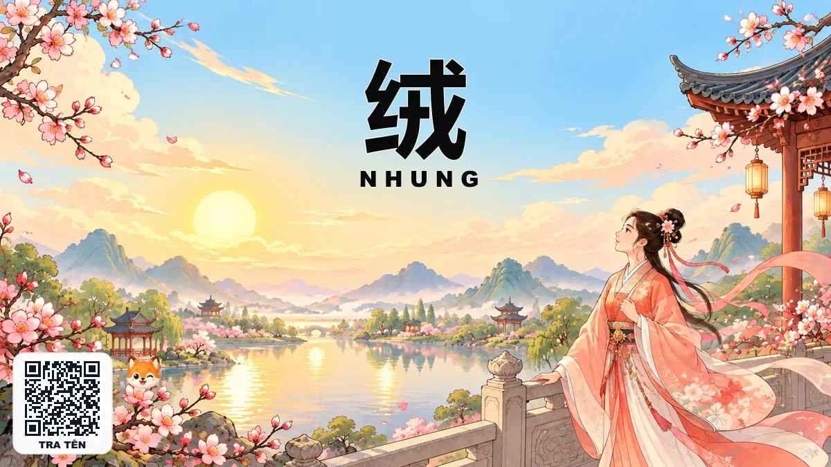 Tên NHUNG Trong Tiếng Trung Là Gì? Ý Nghĩa Tên Nhung, Điển Tích & Những Nhân Vật Nổi Tiếng Nhất | FoxHSK