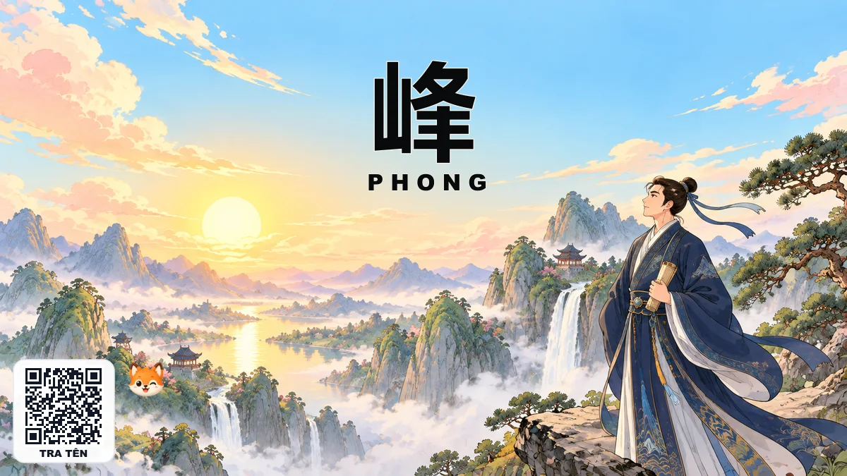 Tên PHONG Trong Tiếng Trung Là Gì? Ý Nghĩa Tên Phong, Điển Tích & Những Nhân Vật Nổi Tiếng Nhất | FoxHSK